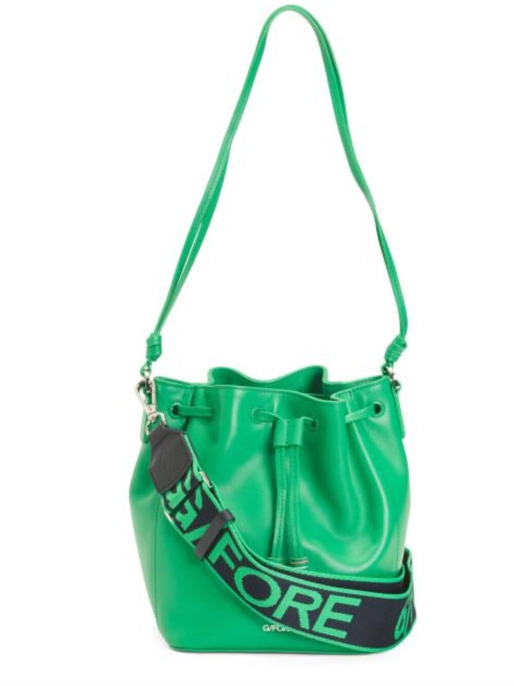 NWT G/FORE Green (Clover) Leather Cart Bucket Bag - Women's Purse
